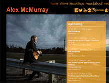 Tablet Screenshot of alexmcmurray.com